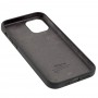 Чохол для iPhone 12/12 Pro Square Full silicone сірий / dark grey