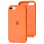 Чохол для iPhone 7/8 Silicone Full помаранчевий / vitamine C