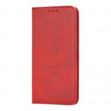 Чехол книжка для Xiaomi MI 9 SE Black magnet красный
