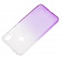 Чохол для Xiaomi Redmi 7 Gradient Design біло-фіолетовий