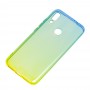 Чохол для Xiaomi Redmi 7 Gradient Design жовто-зелений