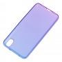 Чехол для Xiaomi Redmi 7A Gradient Design фиолетово-синий