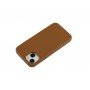 Чохол для iPhone 13 Leather classic Full MagSafe brown