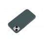 Чохол для iPhone 13 Leather classic Full MagSafe pine green