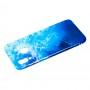 Чехол для Samsung Galaxy A20 / A30 "силикон Mix" мрамор синий