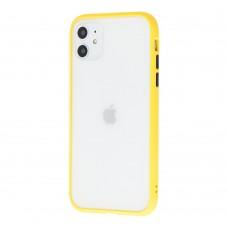 Чохол для iPhone 11 LikGus Maxshield жовтий