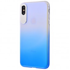 Чехол для iPhone Xs Max Rock classy gradient синий 