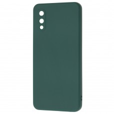 Чехол для Samsung Galaxy A02 (A022) Candy Full зеленый / forest green