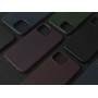 Чохол для iPhone 12 Pro Max WAVE Premium leather MagSafe deep violet