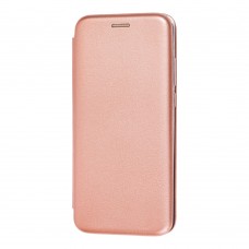 Чехол книжка Premium для Huawei P30 Pro розово-золотистый