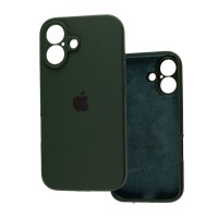 Чохол для iPhone 16 Square Full camera dark green