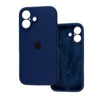 Чохол для iPhone 16 Square Full camera cobalt blue