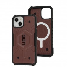 Чехол для iPhone 14 UAG Pathfinder MagSafe ударопрочный burgundy