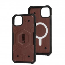 Чехол для iPhone 14 Plus UAG Pathfinder MagSafe ударопрочный burgundy
