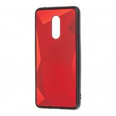 Чехол для Xiaomi Redmi 5 crystal красный