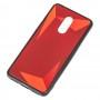 Чехол для Xiaomi Redmi 5 crystal красный