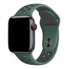 Ремешок для Apple Watch Sport Nike+ 38mm / 40mm зеленый / черный (2)