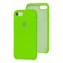 Чехол Silicone для iPhone 7 / 8 / SE20 case green