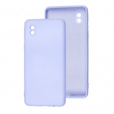 Чехол для Samsung Galaxy A01 Core (A013) Wave colorful фиолетовый / light purple