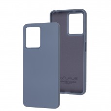 Чохол для Xiaomi Redmi Note 12 4G Wave colorful lavender gray