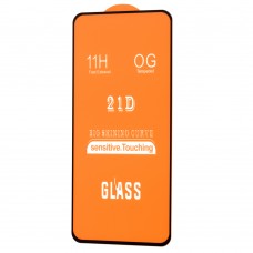 Защитное стекло для Xiaomi Redmi Note 10 / 10s Full Glue черное (OEM)