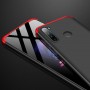 Чехол GKK LikGus для Xiaomi Redmi Note 8T 360 черно-красный 