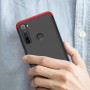 Чехол GKK LikGus для Xiaomi Redmi Note 8T 360 черно-красный 