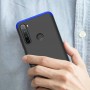 Чохол GKK LikGus для Xiaomi Redmi Note 8T 360 чорно-синій