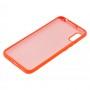 Чохол для Xiaomi Redmi 9A My Colors помаранчевий / neon orange