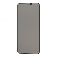 Защитное стекло для iPhone X / Xs / 11 Pro Full Glue Anti-Spy черное (OEM)