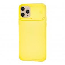 Чехол для iPhone 11 Pro Max Multi-Colored camera protect желтый