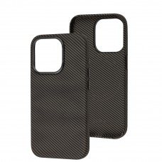 Чехол для iPhone 13 Joyporodo Carbon MagSafe black