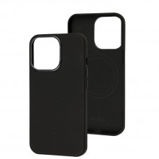 Чехол для iPhone 13 Pro Joyporodo Carbon MagSafe black