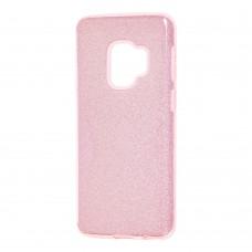 Чехол для Samsung Galaxy S9 (G960) Shining Glitter с блестками розовый