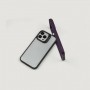 Чехол для Iphone 13 Pro Max Extreme drops crystal glass purple