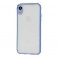 Чохол для iPhone Xr LikGus Totu camera protect блакитний