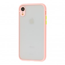 Чохол для iPhone Xr LikGus Totu camera protect рожевий