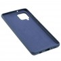 Чехол для Samsung Galaxy A42 (A426) Silicone Full синий / navy blue