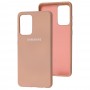 Чохол для Samsung Galaxy A52 Silicone Full рожевий / pink sand