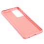 Чохол для Samsung Galaxy A52 Silicone Full рожевий / light pink