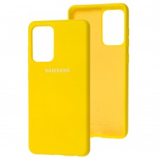 Чехол для Samsung Galaxy A52 (A526) Silicone Full желтый