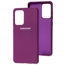 Чехол для Samsung Galaxy A52 (A526) Silicone Full фиолетовый / grape