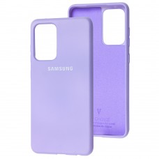 Чехол для Samsung Galaxy A52 (A526) Silicone Full сиреневый / dasheen