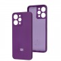 Чохол для Xiaomi Redmi 12 Silicone Full camera purple