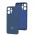 Чехол для Xiaomi Redmi 12 Silicone Full camera navy blue