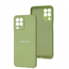 Чохол для Samsung Galaxy M33 (M336) Silicone Full camera pistachio