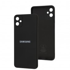 Чехол для Samsung Galaxy A05 (A055) Silicone Full camera черный