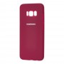 Чохол для Samsung Galaxy S8 (G950) Silicone Full бордовий / marsala
