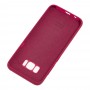 Чехол для Samsung Galaxy S8 (G950) Silicone Full бордовый / marsala