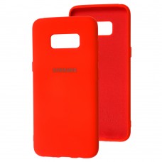 Чехол для Samsung Galaxy S8 (G950) Silicone Full красный